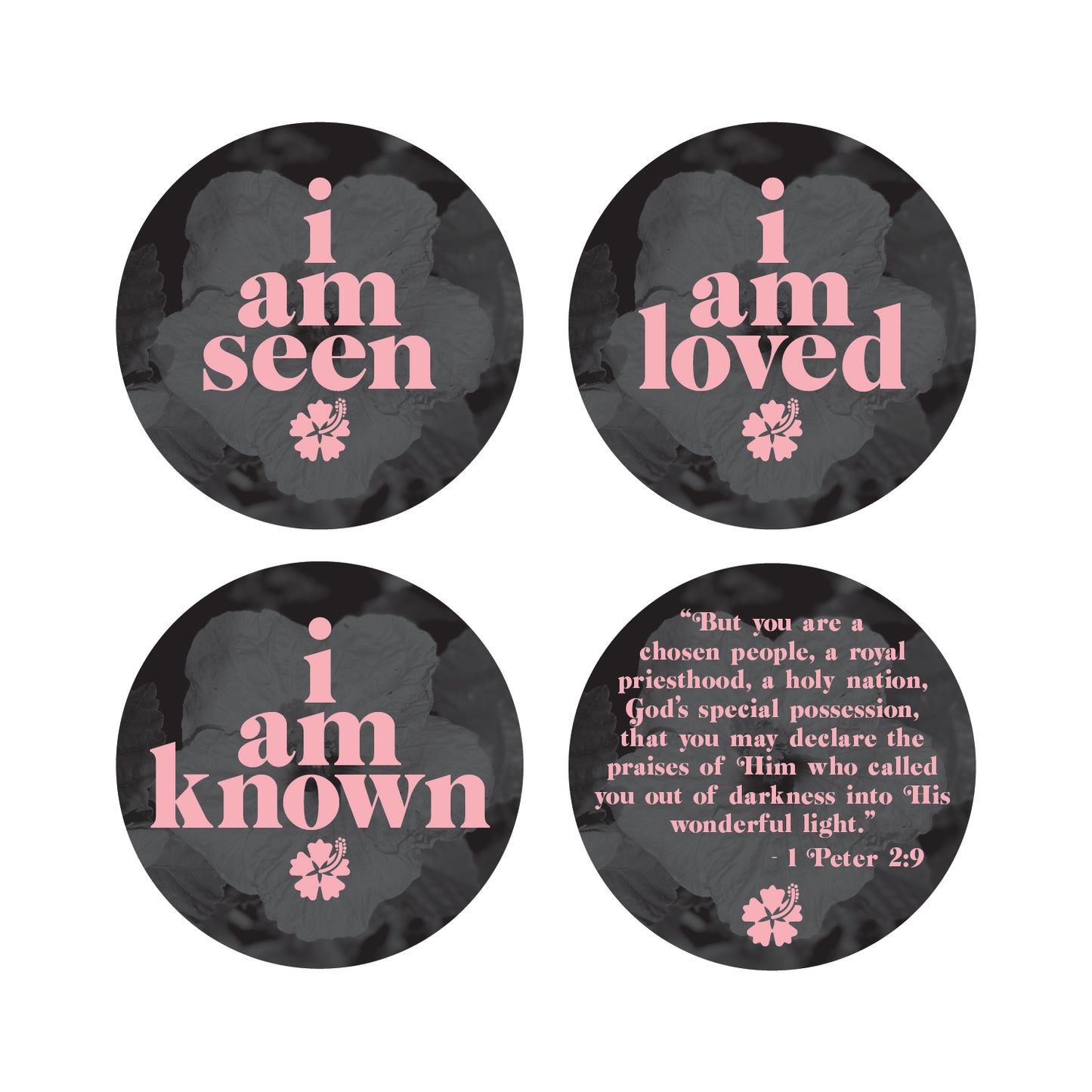 Seen Known Loved Stickers